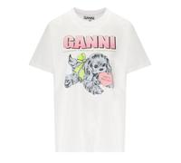 T-SHIRT PUPPY BIANCA GANNI M