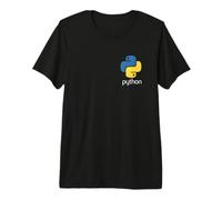 T-Shirt Python Programmer Computer Developers Maglietta Premium