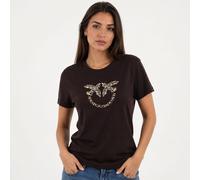 T-shirt Quentin Jersey Ricamo Pinko - XS