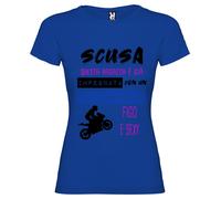 T-shirt Questa Ragazza è Già Impegnata con un Motociclista