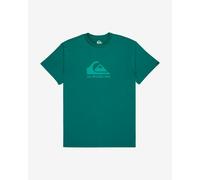 T-shirt Quiksilver EV Comp Logo manica corta verde bottiglia - S