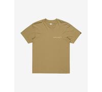 T-shirt Quiksilver Ev Disconnect Effects manica corta marrone talpa - L