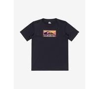 T-shirt Quiksilver EV Gradient Box manica corta nero arancione bambino - 16