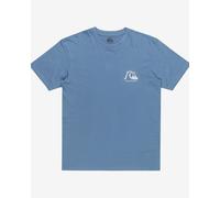 T-shirt Quiksilver EVO Original BS manica corta blu denim - S