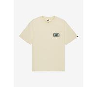 T-shirt Quiksilver Serenity Splash manica corta bianco crema nero blu - L
