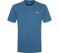 T-shirt Rab Stance Peak Bleu S