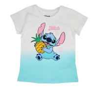 T-Shirt Ragazza Barbie, Paw Patrol, Lilo & Stitch. Maniche Corte. Colore Blu.