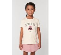 T-Shirt Ragazza Maniche Corte JE SUIS TA FILLE Colore Bianco