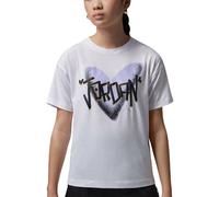 T-SHIRT RAGAZZE JORDAN 45F866-001 BIANCO