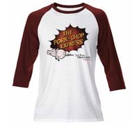 T-Shirt Raglan Mens Pork Chop Express Big Trouble In Little China Film Plissken