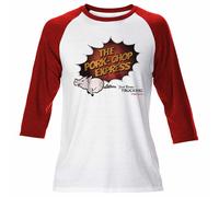 T-Shirt Raglan Mens Pork Chop Express Big Trouble In Little China Film Plissken