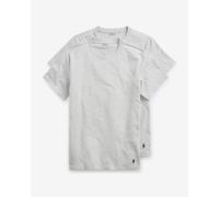 T-shirt Ralph Lauren Classic Undershirt manica corta grigia (2 unità) - S