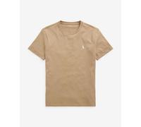 T-shirt Ralph Lauren Custom Slim Fit manica corta marrone sabbia - L