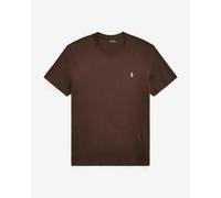 T-shirt Ralph Lauren Custom Slim Fit manica corta marrone scuro - L