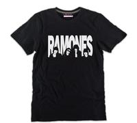 T-shirt RAMONE band musica punk rock band joey dee dee cotone nera anni 70 80 90