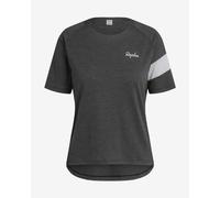 T-shirt Rapha Trail Technical manica corta grigiastra donna - M