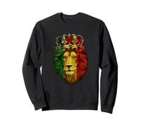 t-Shirt re Rasta Leone Reggae Tee Shirt Felpa