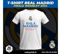 T-Shirt Real Madrid finale Wembley 2023 2024 hala madrid