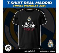 T-Shirt Real Madrid finale Wembley 2023 2024 hala madrid