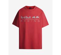 T-shirt Red Bull Racing x Pepe Jeans Logo Driver manica corta rosso grigio - XL