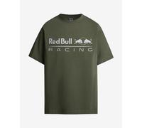 T-shirt Red Bull Racing x Pepe Jeans Logo manica corta verde oliva bianco - S
