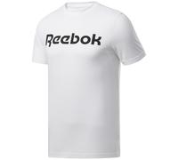 Reebok Maglia funzionale nero / bianco, Taglia XXL