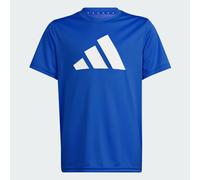 T-shirt regolare con logo AEROREADY Essentials per allenamento Lucid Blue / White 11-12A