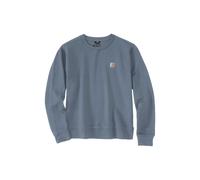 T-SHIRT RELAXED FIT MIDWEIGHT FRENCH TERRY CREWNECK SWEATSHIRT CLOUD