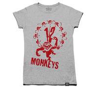 T-Shirt Retro Classica Del Film Sci-Fi Delle Ragazze Army Of The 12 Monkeys
