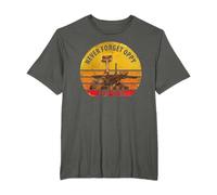 T-shirt Retro Never Forget Oppy 2004 - 2018 Mars Rover Maglietta