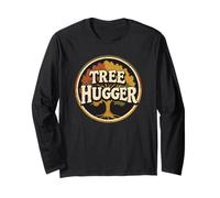 T-shirt retrò Save The Trees Nature Lover Maglia a Manica