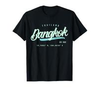 T-shirt retrò vintage Bangkok Thailandia Maglietta