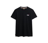Superdry Uomo Maglietta Essential Contrast EMB, Nero
