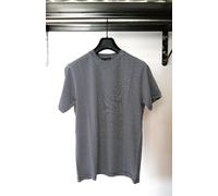 T-shirt righe manica c. DANIELE ALESSANDRINI uomo DUTC0022 JCO0483 blu