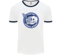 T-Shirt Ringer Con Teschio E Farfalla Trova La Bellezza Dentro Uomo