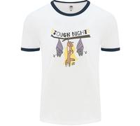 T-Shirt Ringer Divertente Per Cani Con Hangover Alcol Beer Uomo