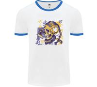 T-Shirt Ringer Teschio Simboli Viking Uomo