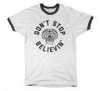 T-Shirt Ringer Uomini Ufficialmente Licenziata Journey - Don't Stop Believin'