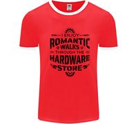 T-Shirt Ringer Uomo Del Negozio Di Ferramenta Per Lavori Fai Da Te