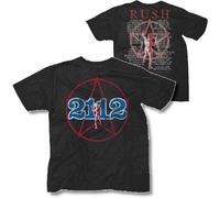 T-Shirt Rock Band Neil Peart Tour Rush 2112 Autentica S M L XL 2XL