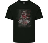 T-Shirt Rock Della Rivoluzione Industriale Per Bambini E Bambine