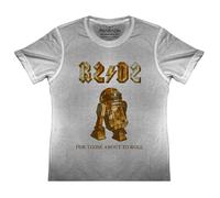 T-Shirt Rock R2D2 Dei Bambini Star Wars Jedi SITH Per Bambini Episodio 9 IX Film
