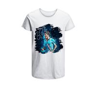 T-Shirt Roger Federer Tennis Uomo Abbigliamento 100%Cotone Taglia da S a XXL
