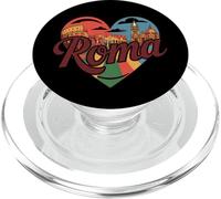 T-Shirt Roma Italia - Cuore Design Roma Viaggio Souvenir PopSockets PopGrip per MagSafe