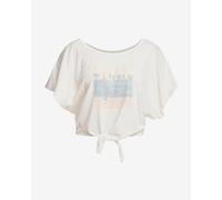 T-shirt Roxy Born To Be Roxy manica corta bianco donna - XXL