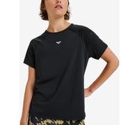 T-shirt Roxy Move Free Mesh manica corta nero donna - M