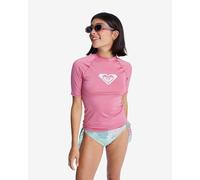 T-shirt Roxy Whole Hearted manica corta rosa donna - XS