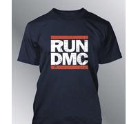 T-Shirt RUN DMC Hip Hop Rap - Maglia Uomo Maniche Corte Cotone