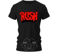 T-SHIRT RUSH LOGO MAGLIETTA ROCK METAL PROGRESSIVE BAND