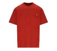 Carhartt WIP - American Script - T-shirt color ruggine-Rosso S
